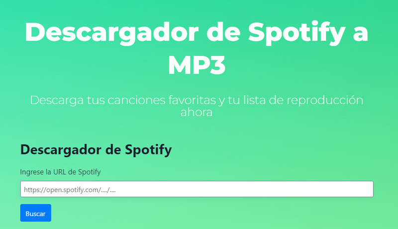 descargador de música en línea de spotidown spotify