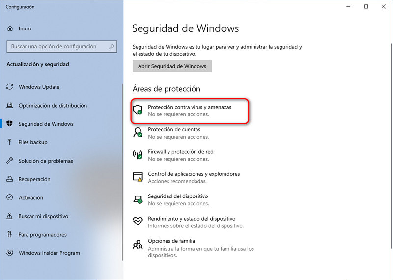 agregar Spotify a la lista blanca del firewall