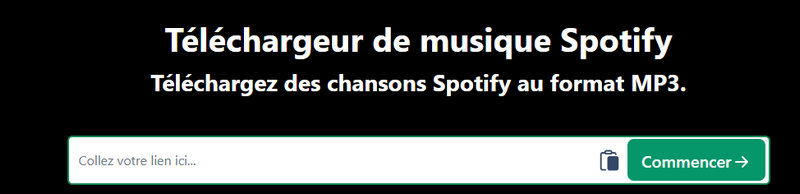 spotmate.online téléchargeur de musique Spotify vers MP3 en ligne