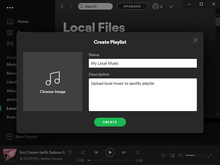 add music to video from spotify