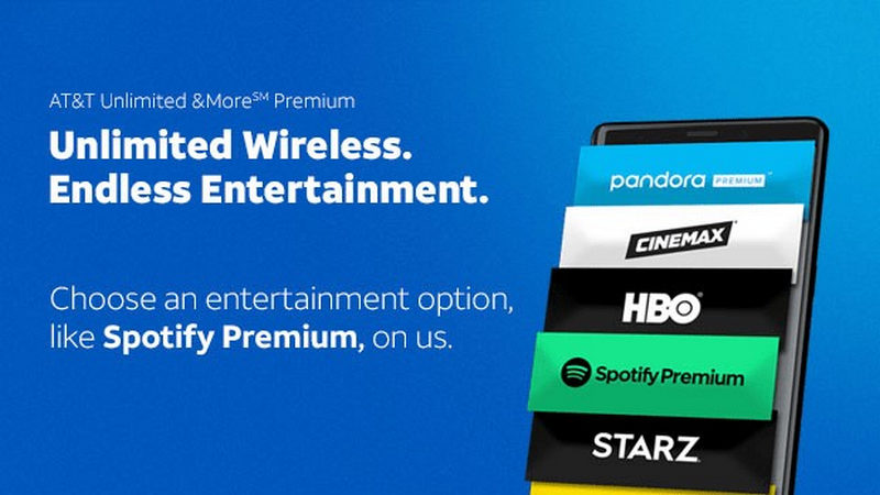 get spotify premium for free with at&t