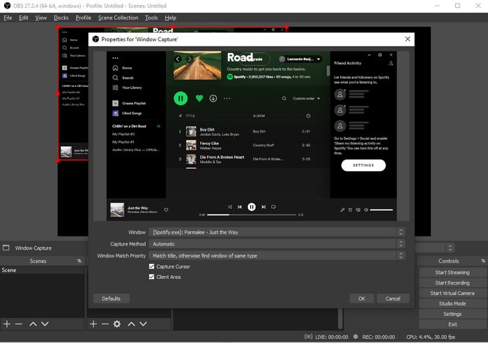 Add Tidal Music to Streamlabs OBS