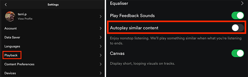 spotify autoplay on mobile phone