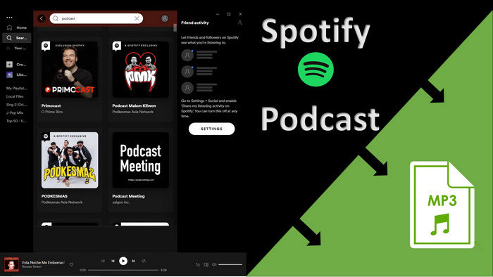How to Download Spotify Podcast to MP3