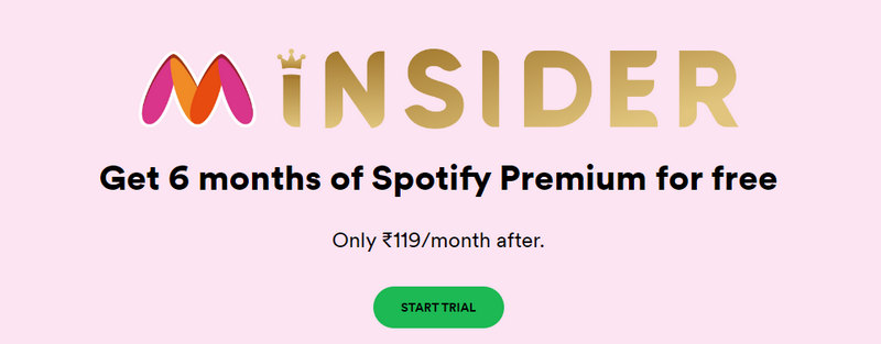 get spotify premium for free in india