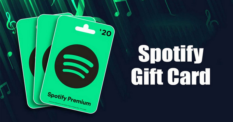 get spotify premium for free with gift card