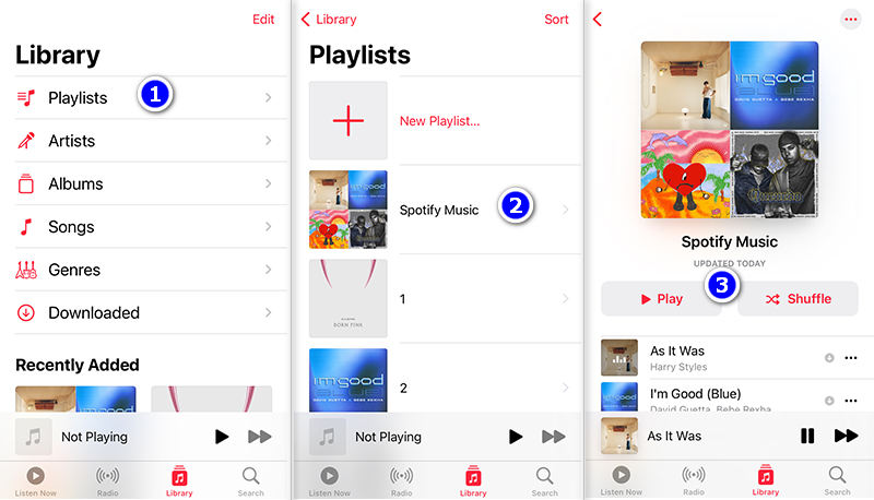 play spotify music on iphone without premium