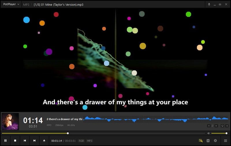 PotPlayer Music Visualizer