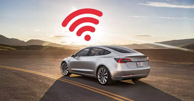 tesla internet