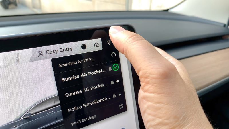tesla wifi