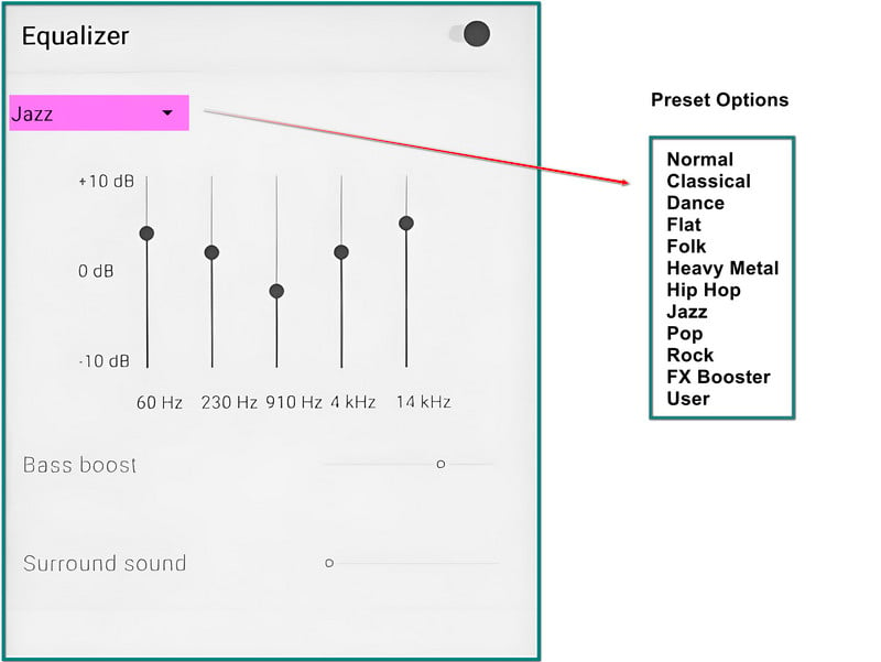 youtube music equalizer