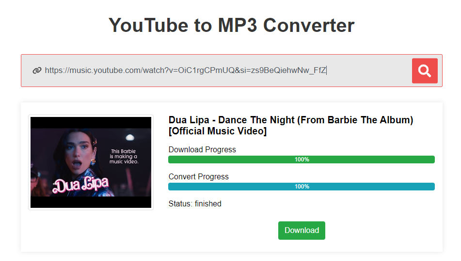 download youtube music to mp3