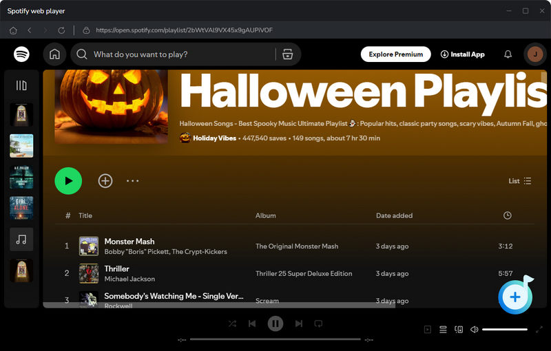 download halloween music playlist