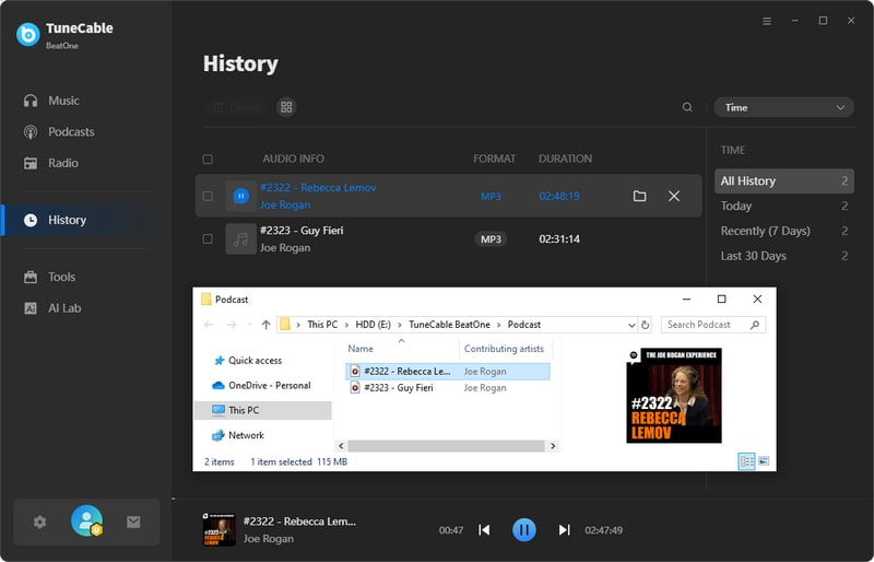 free podcast to mp3