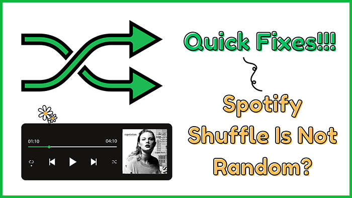 fix spotify shuffle not random