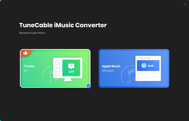 launch tunecable apple music converter