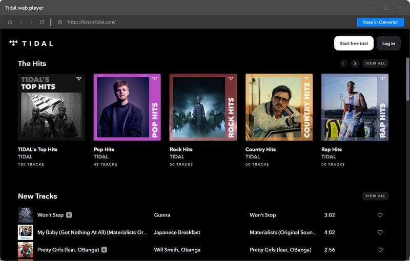 web player