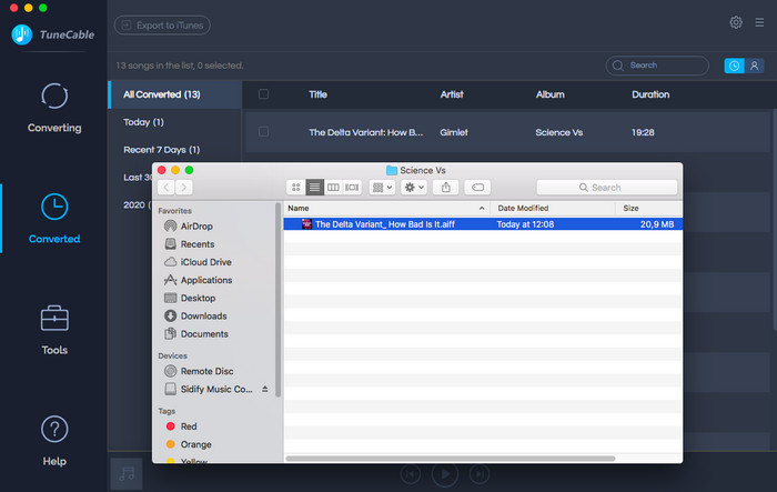 spotify download mac folder