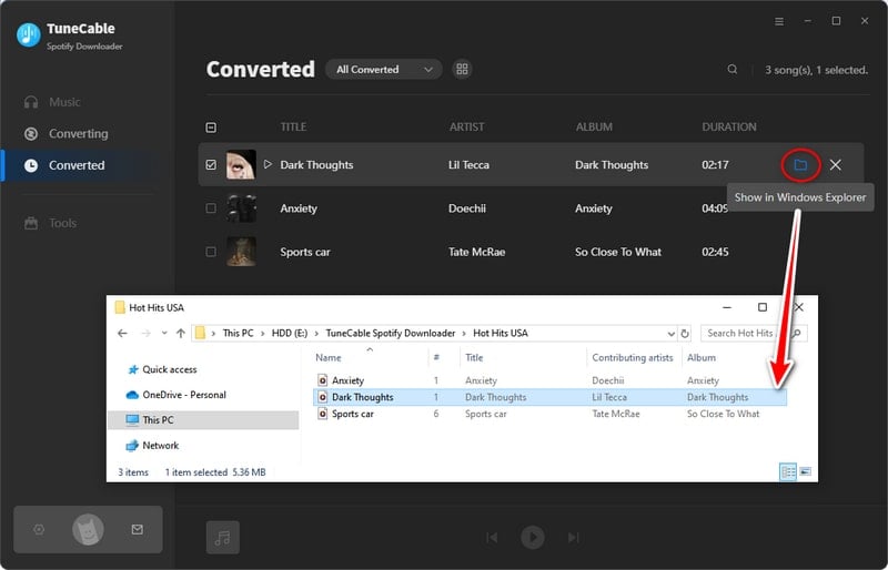 view conversion history