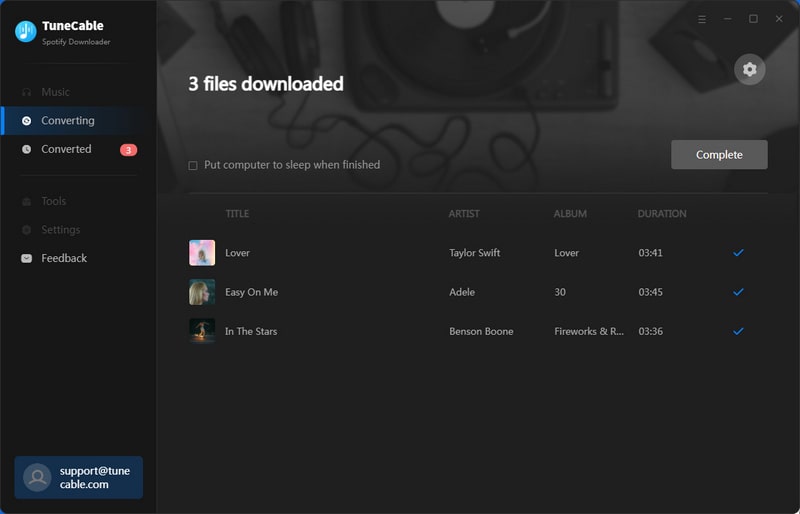 convert spotify taylor songs to mp3