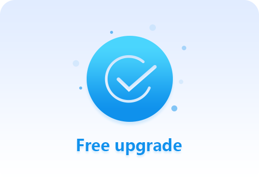 free upgrade and support
