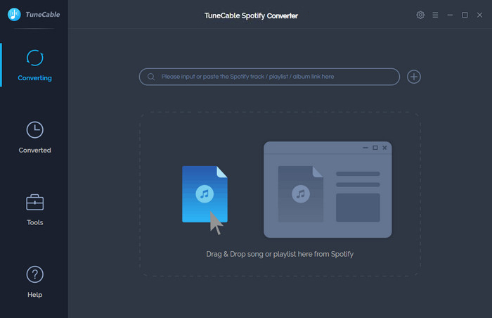 Launch Spotify downloader and login to Spotify